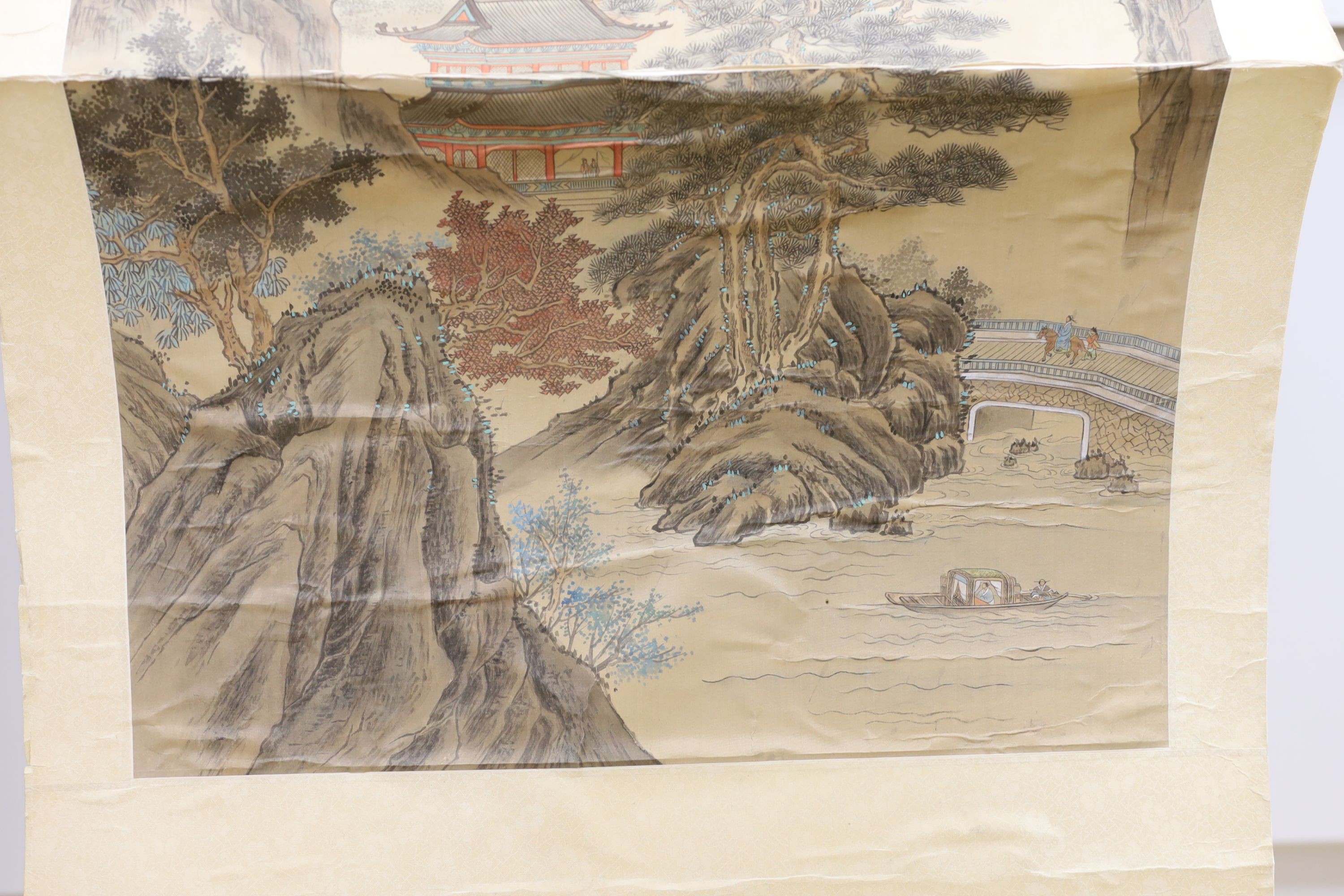 A 19th / 20th century Chinese scroll painting